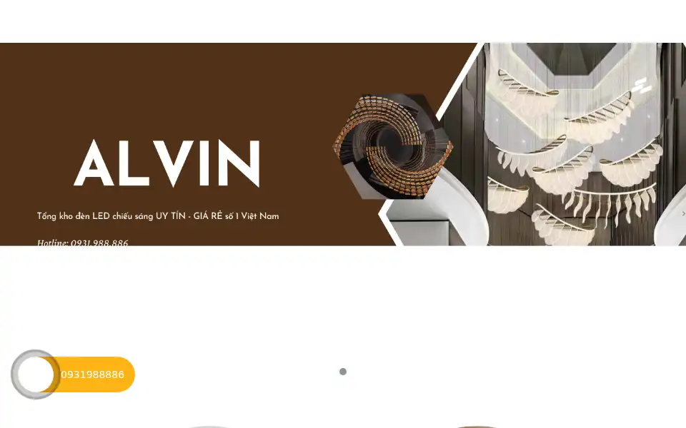 Screenshot of alvin.vn