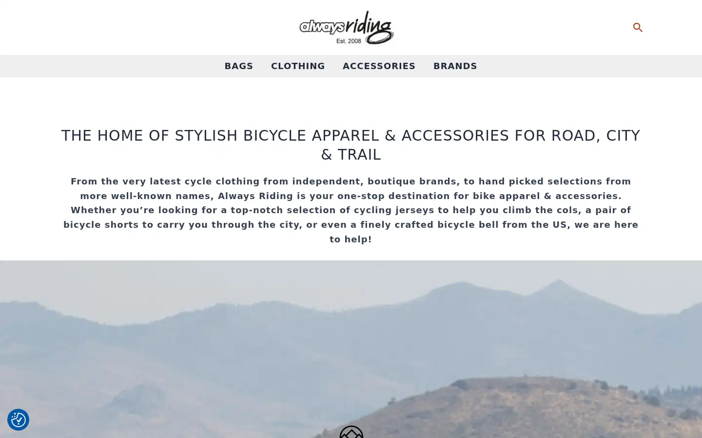 Screenshot of alwaysriding.co.uk
