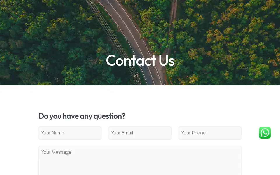 Screenshot of alzameerrentacar.com
