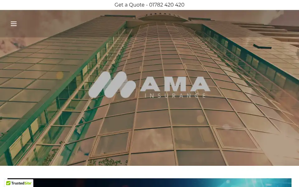 Screenshot of amainsurance.co.uk
