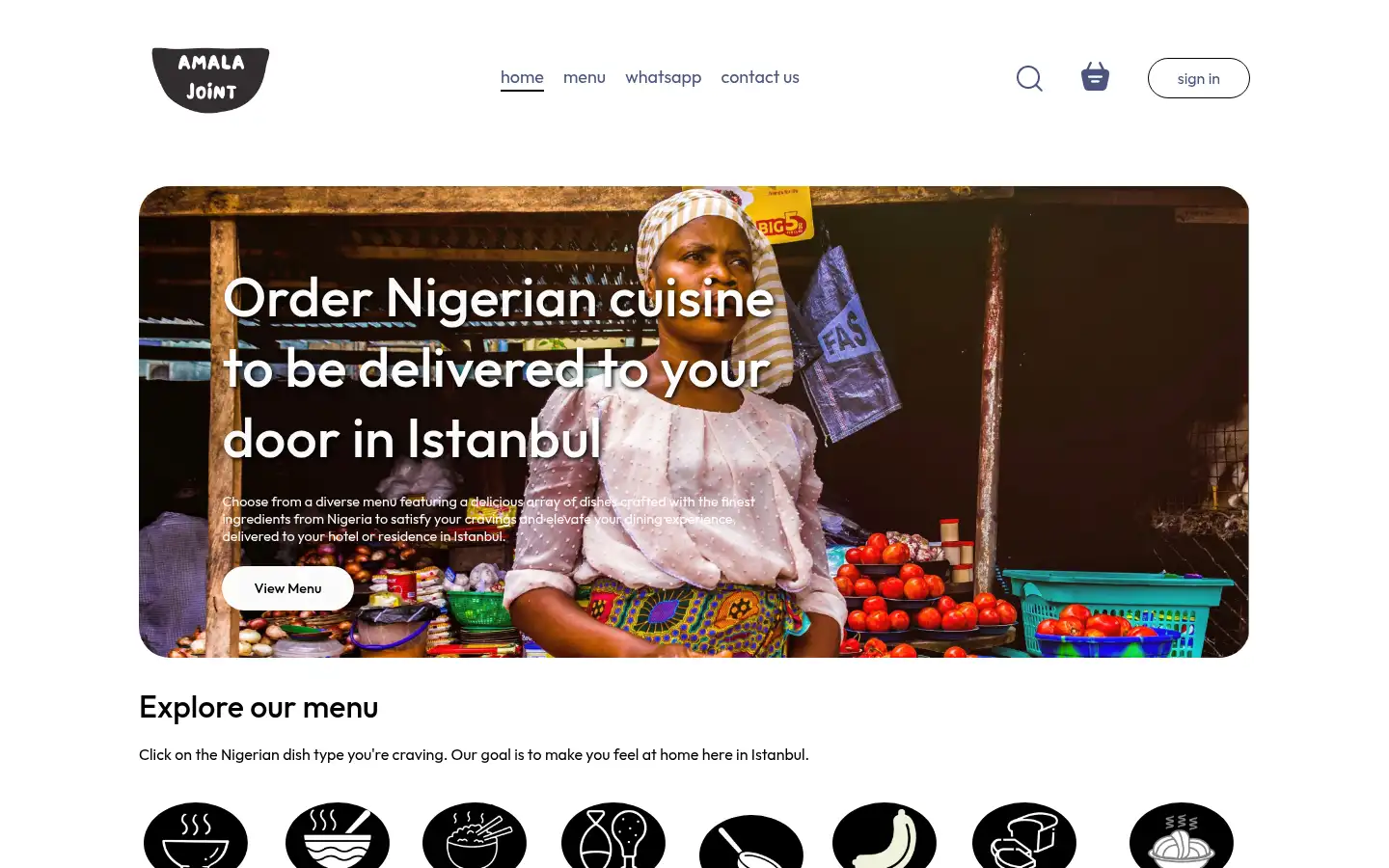 Screenshot of amalajoint.store