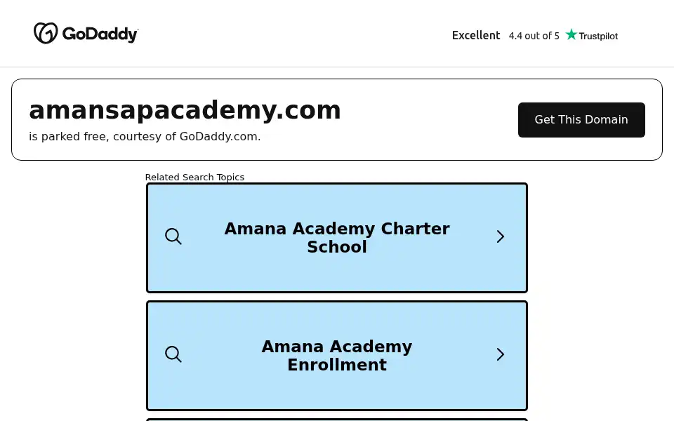Screenshot of amansapacademy.com
