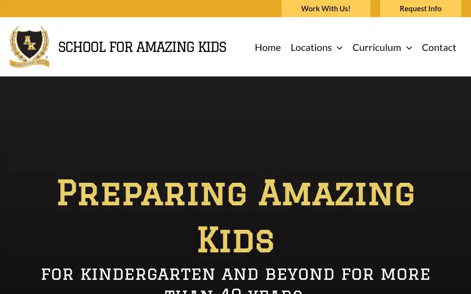 Screenshot of amazingkids.us