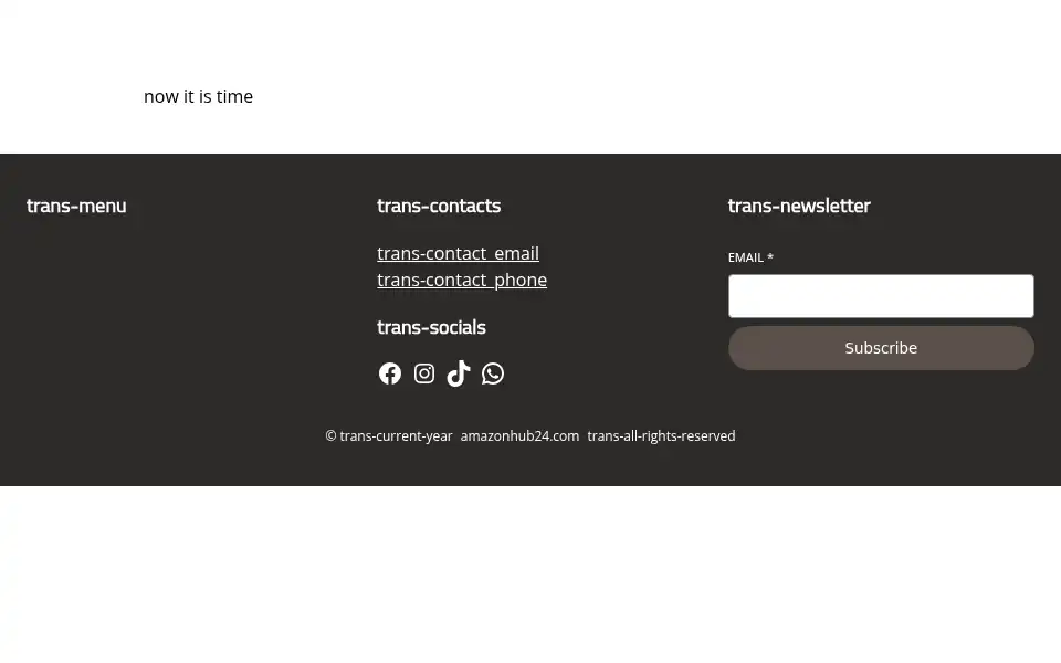 Screenshot of amazonhub24.com