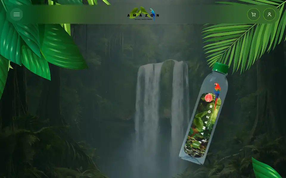 Screenshot of amazonspringwaters.co.uk