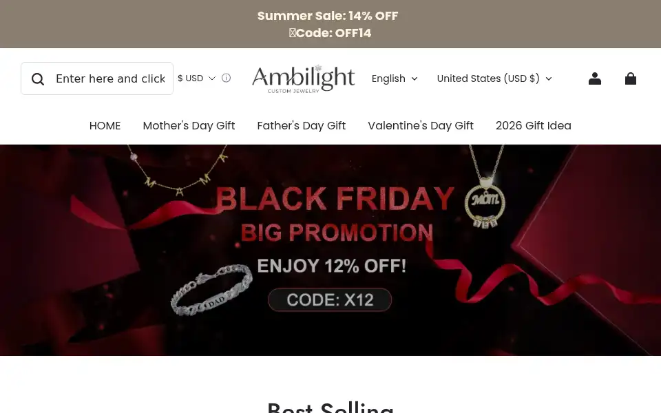 Screenshot of ambilight.shop