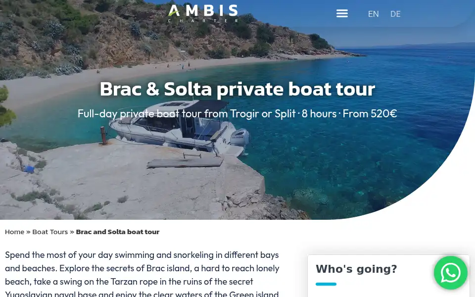 Screenshot of ambis-charter.com