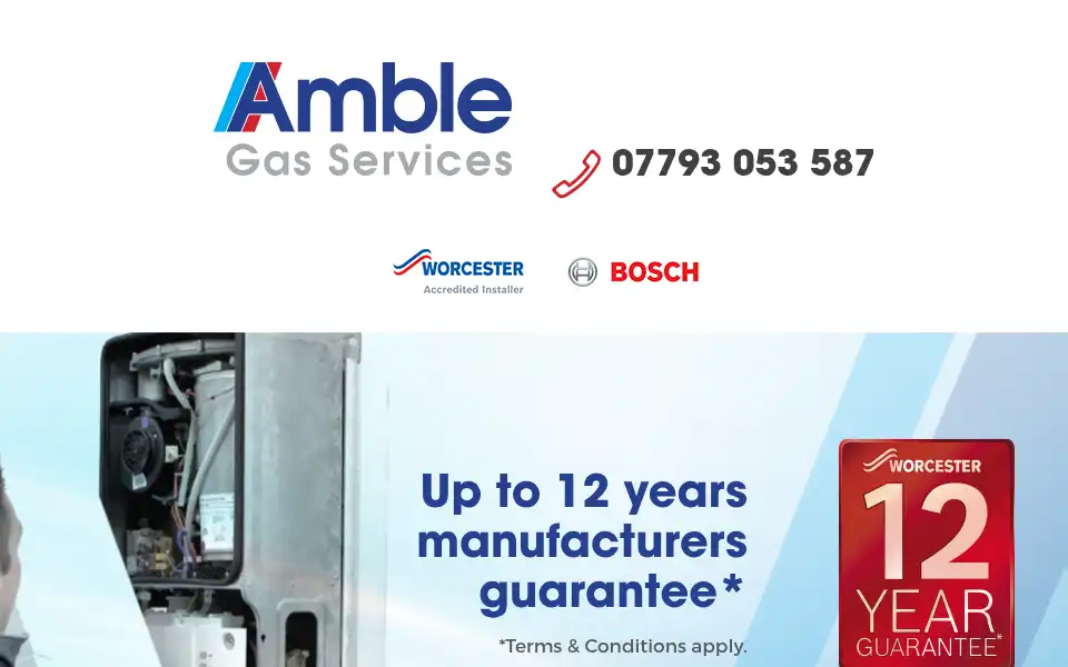 Screenshot of amblegasservices.co.uk