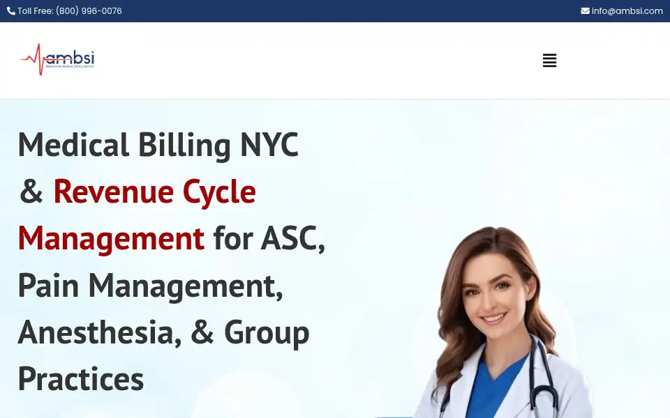Screenshot of ambsi.com