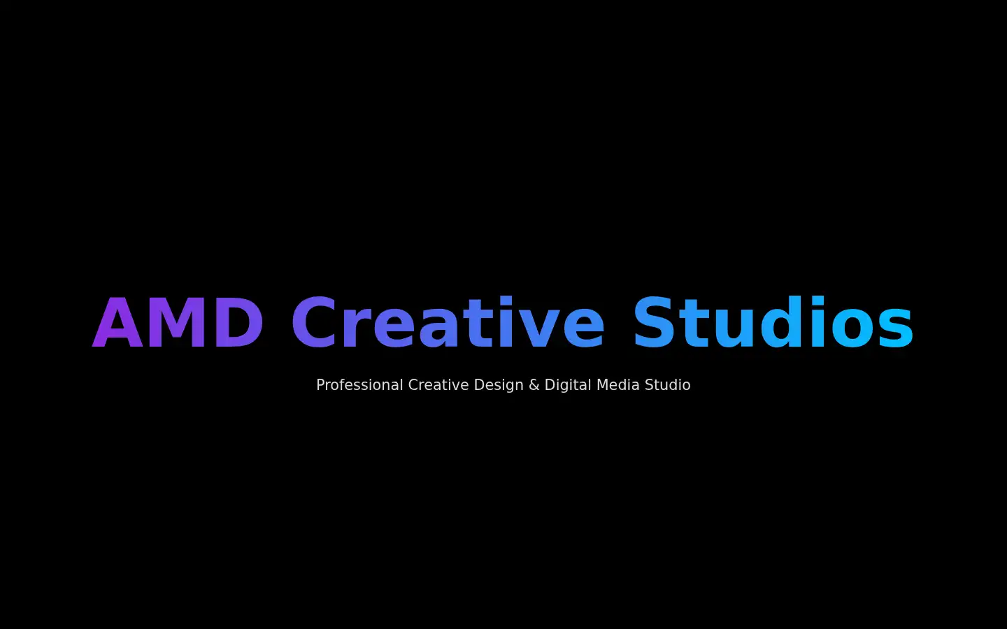 Screenshot of amdcreativestudios.com