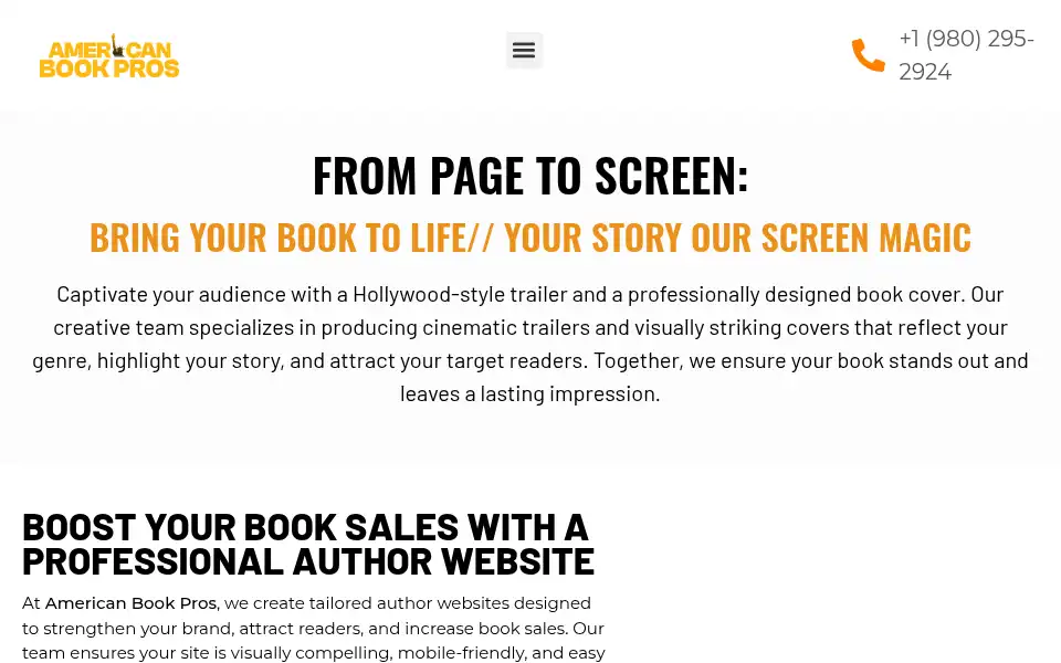 Screenshot of americanbookpros.com