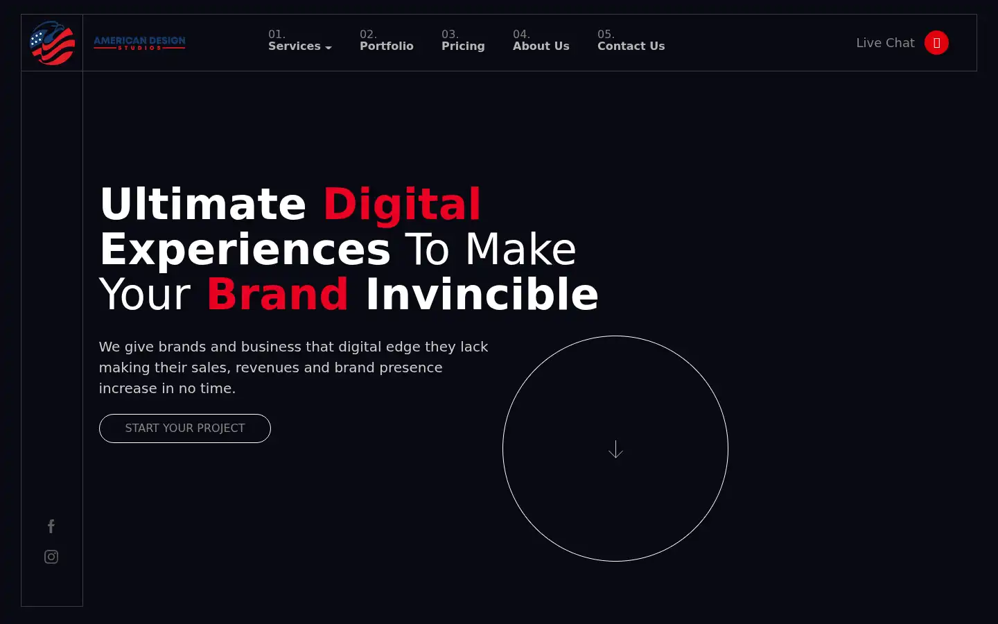 Screenshot of americandesignstudios.com