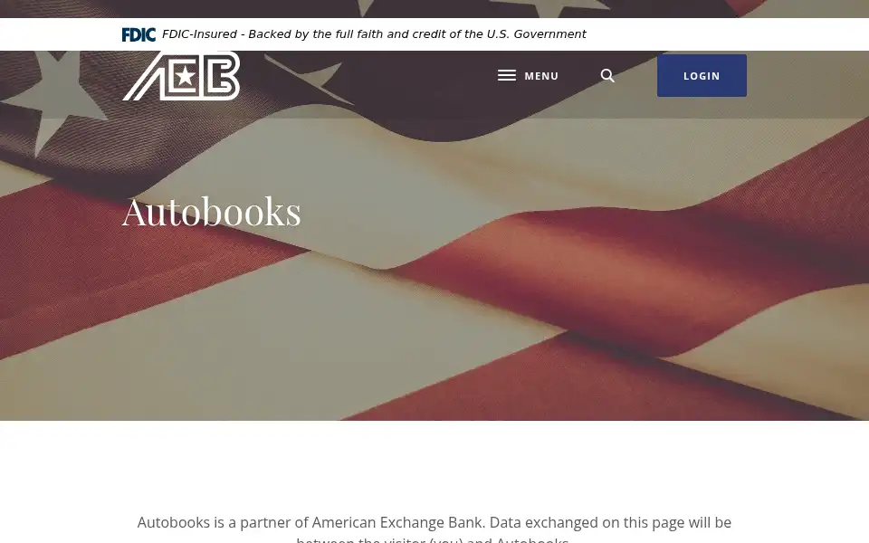 Screenshot of americanexchange.bank
