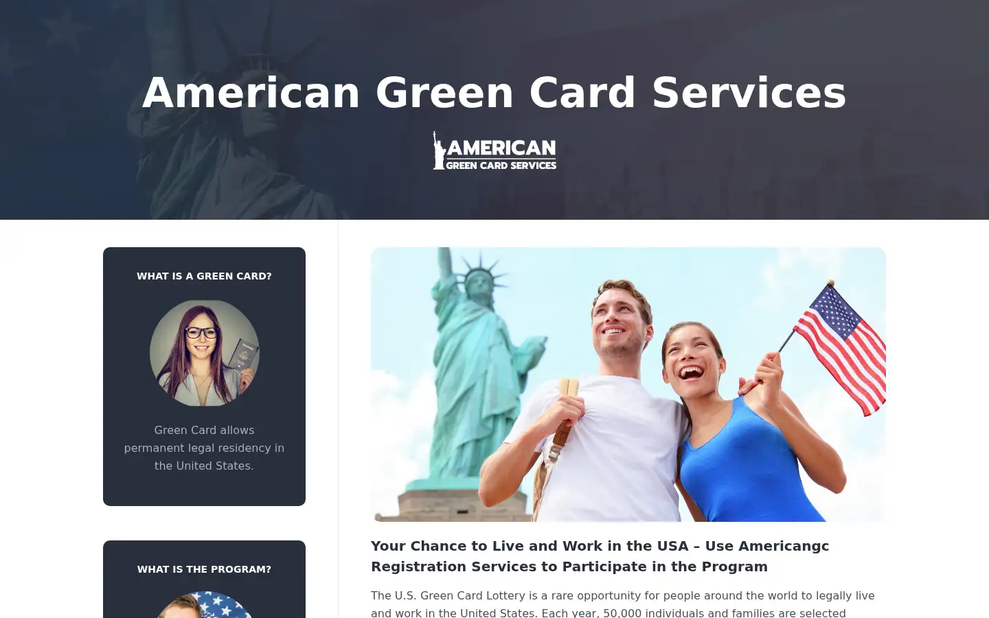 Screenshot of americangc.com