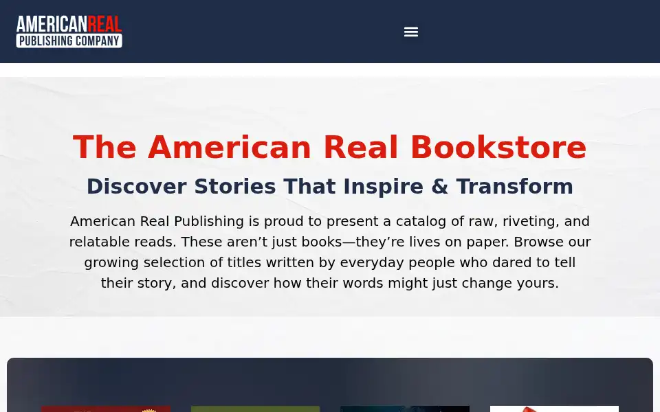 Screenshot of americanrealpublishing.com