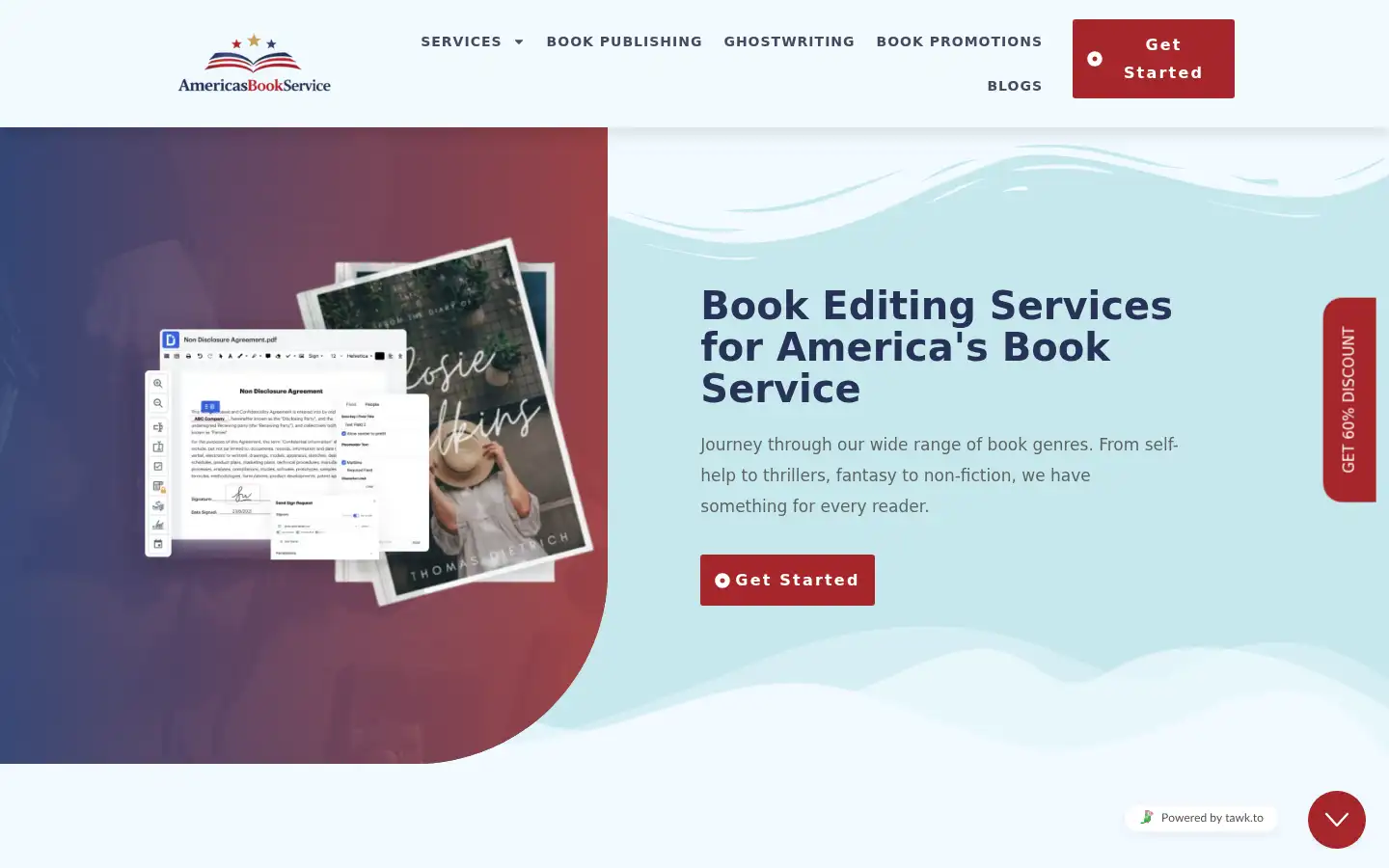 Screenshot of americasbookservice.com
