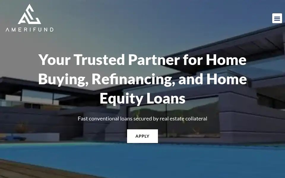 Screenshot of amerifundcorporations.com