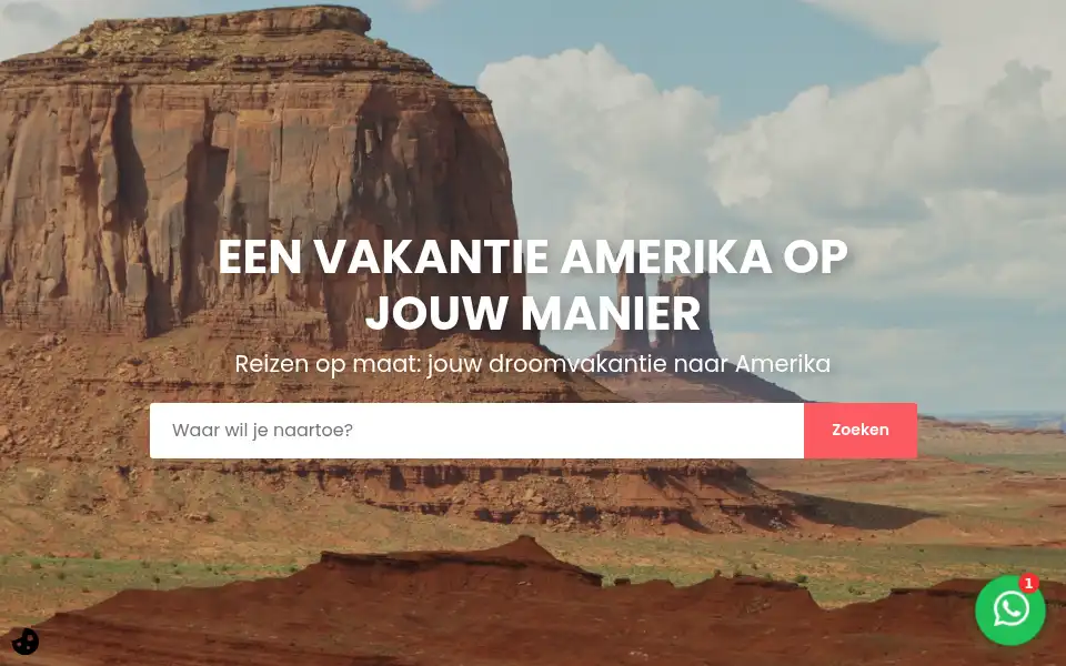 Screenshot of amerikanu.nl
