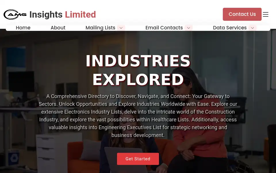 Screenshot of amginsightsltd.org
