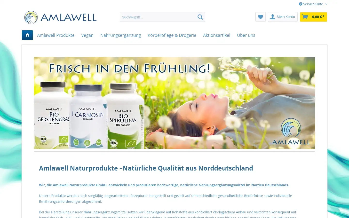 Screenshot of amlawell.de