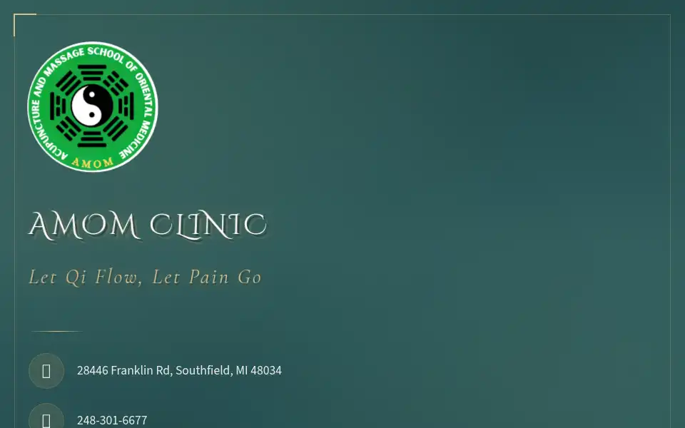 Screenshot of amomschool.org