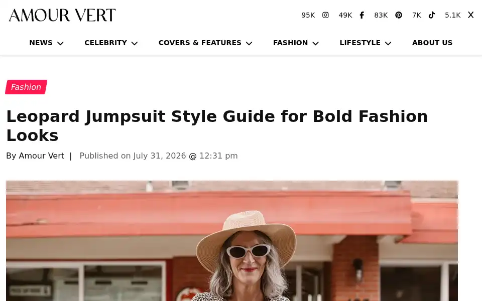 Screenshot of amourvert.com