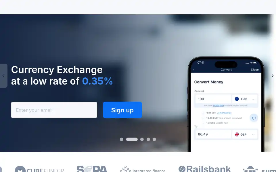 Screenshot of ampere.co.uk