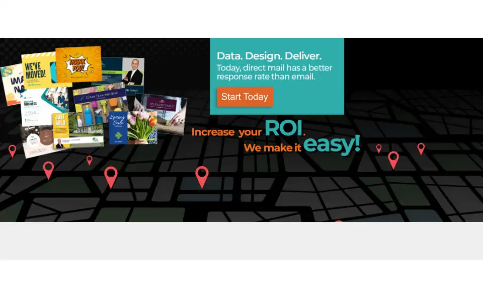 Screenshot of amplifiedmail.com