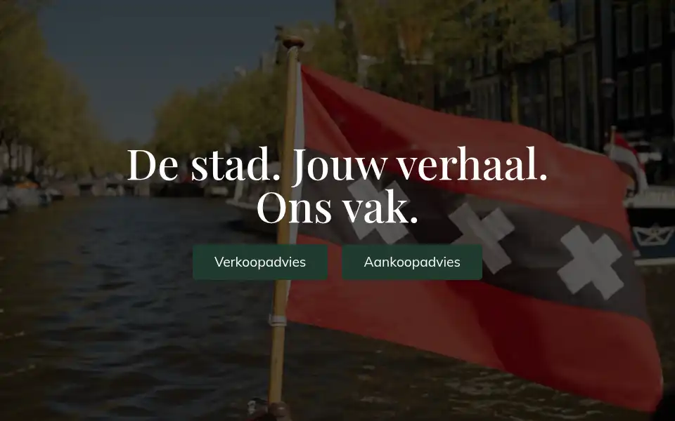 Screenshot of amstervastgoed.nl