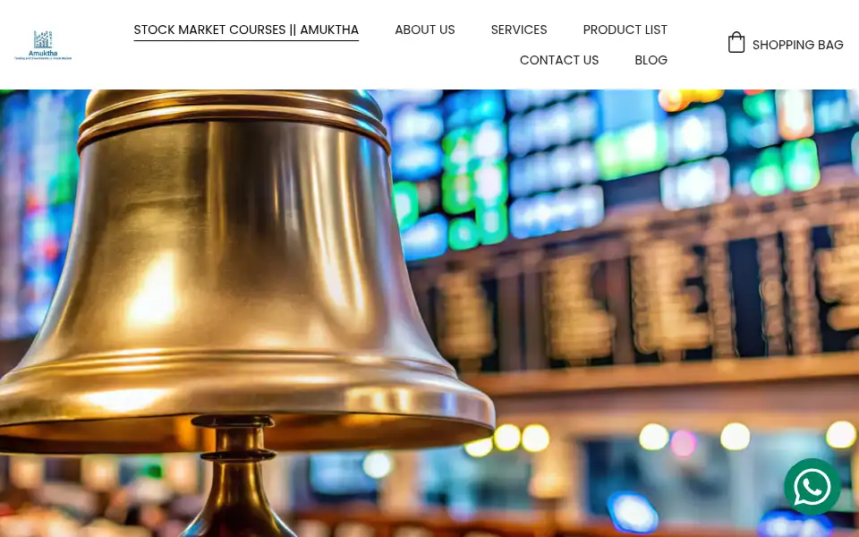 Screenshot of amuktha.com