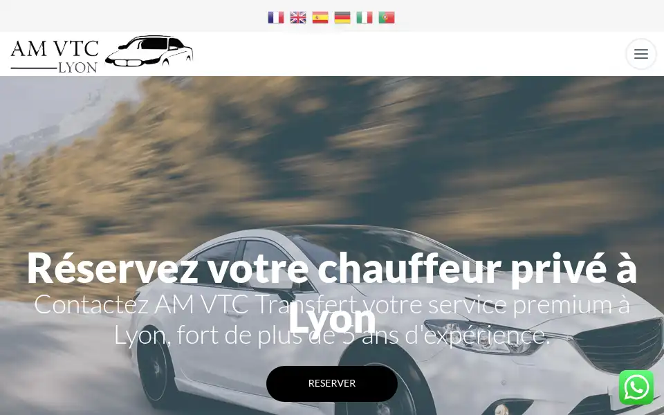 Screenshot of amvtc-transfert.fr