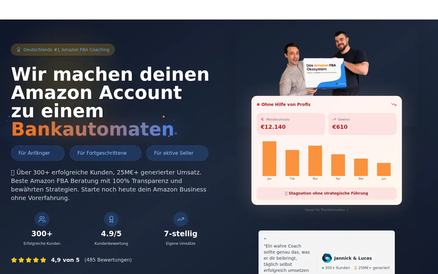 Screenshot of amz-ecosystem.de