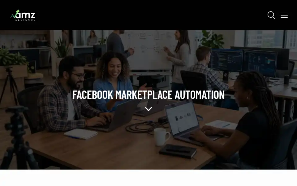 Screenshot of amzalliance.com