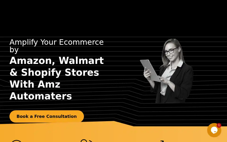 Screenshot of amzautomaters.com