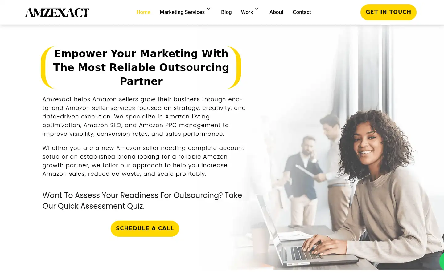 Screenshot of amzexact.com