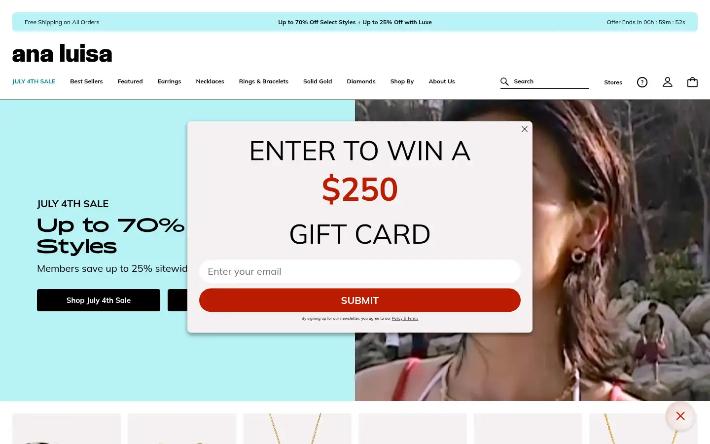 Screenshot of analuisa.com