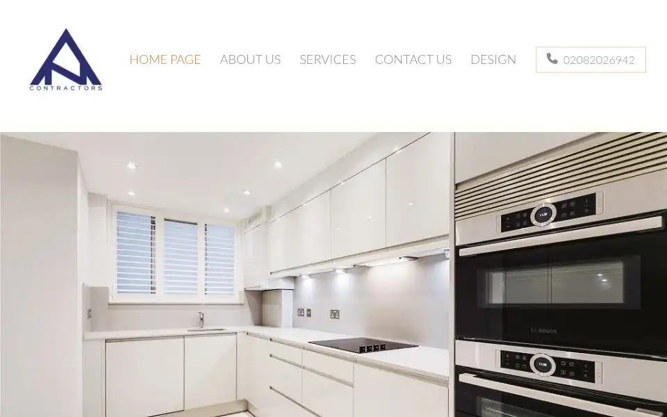 Screenshot of ancontractors.co.uk