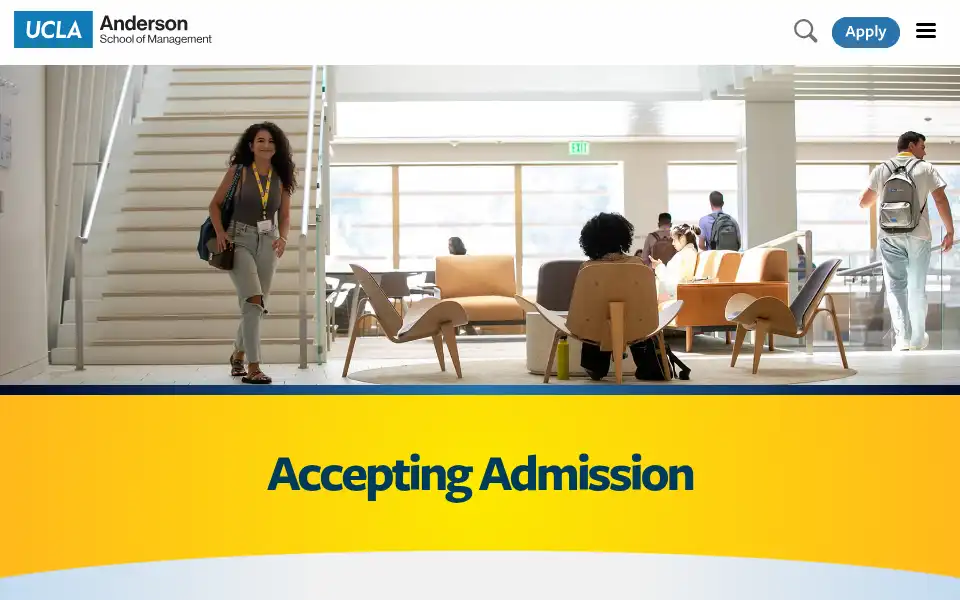Screenshot of anderson.ucla.edu