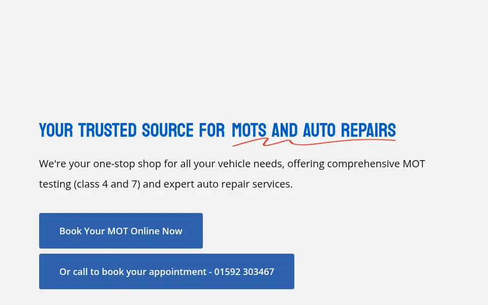 Screenshot of andersonsgarage.co.uk