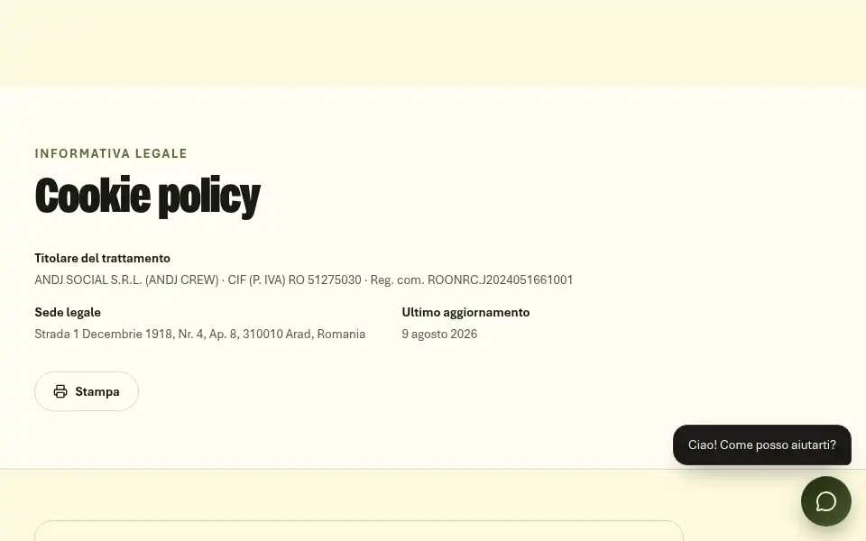 Screenshot of andjcrew.com