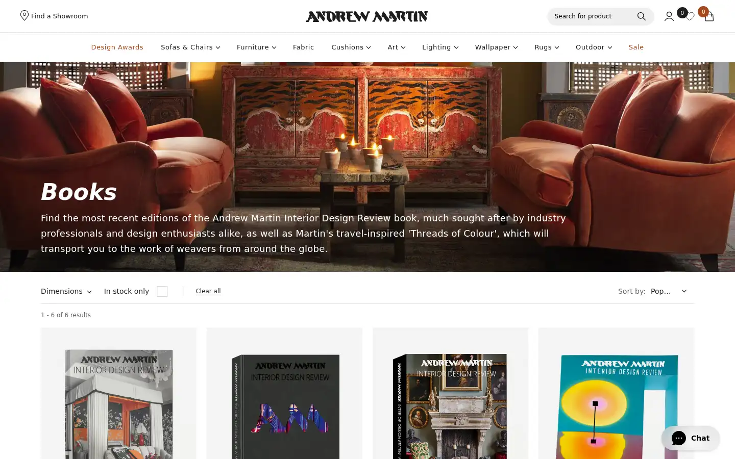 Screenshot of andrewmartin.co.uk