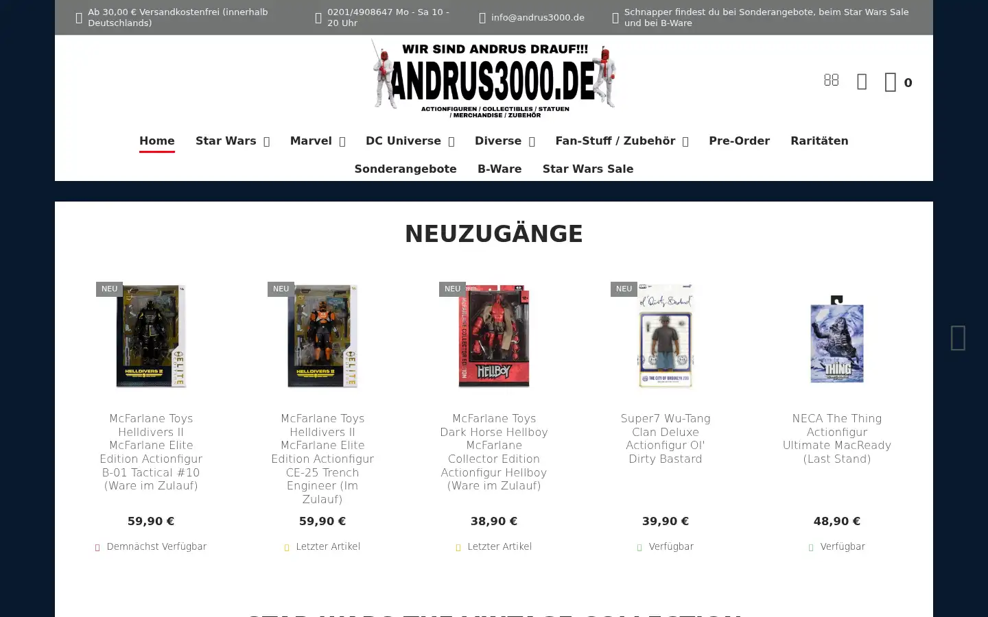 Screenshot of andrus3000.de