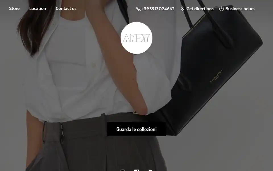Screenshot of andy.it