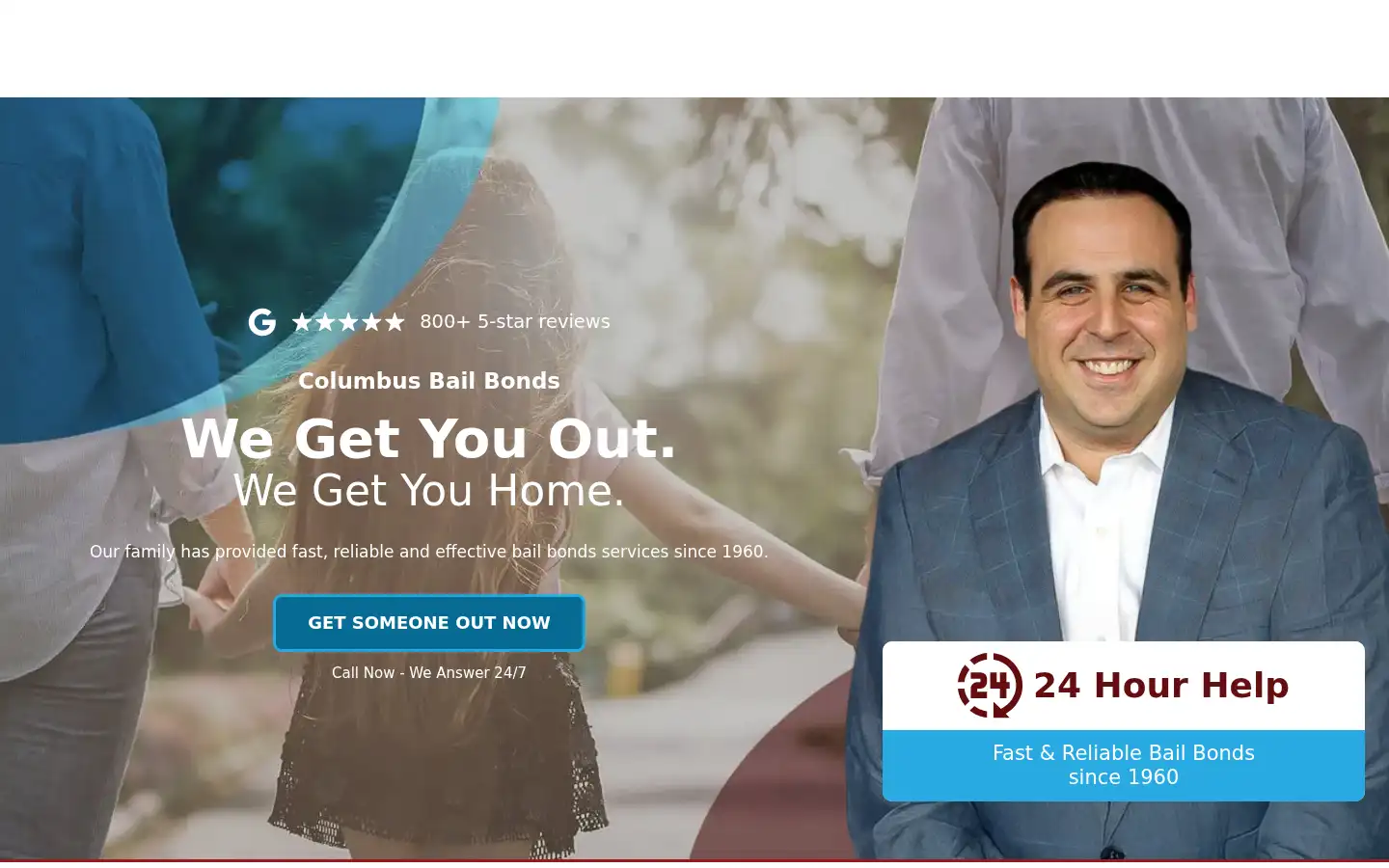 Screenshot of andycallifbailbonds.com