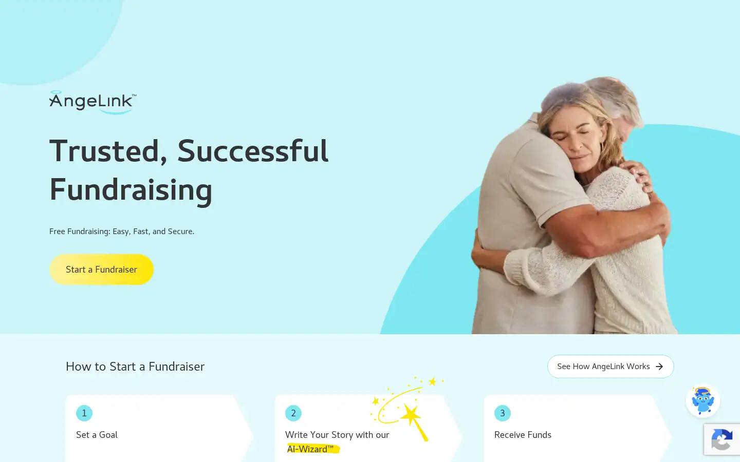 Screenshot of angelink.com