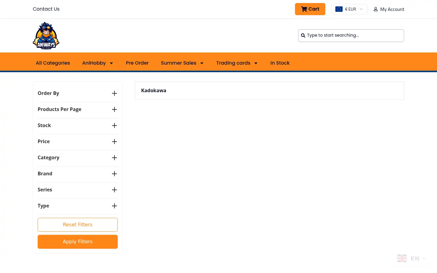 Screenshot of anixways.com