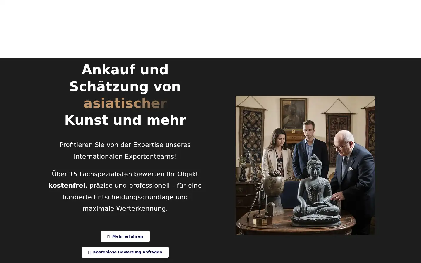 Screenshot of ankauf-asia.ch