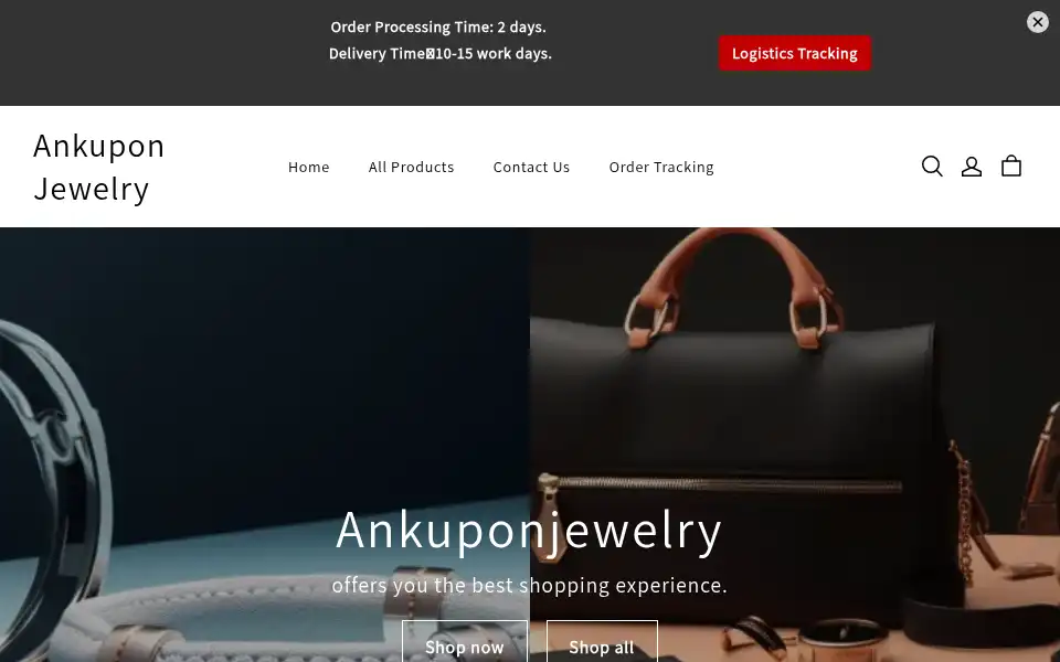 Screenshot of ankuponjewelry.com
