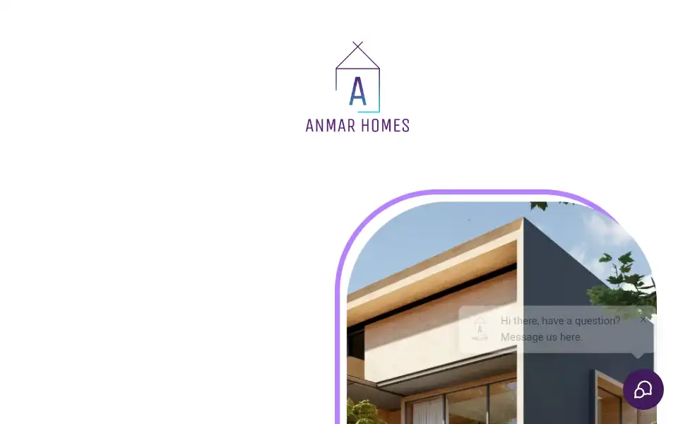 Screenshot of anmarhomes.co.uk