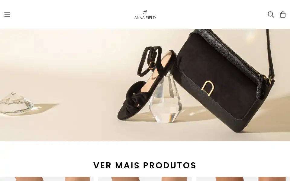 Screenshot of annafieldportugal.com